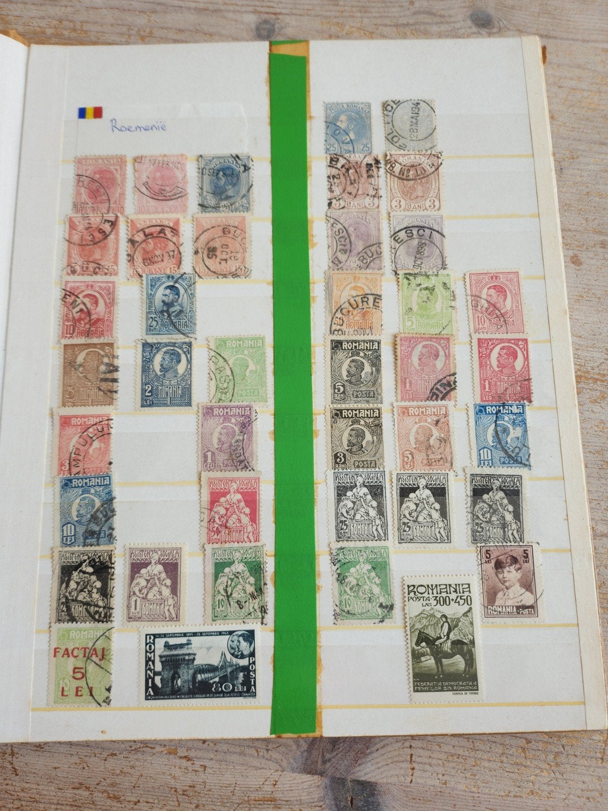 Postzegelalbum Roemenië, Ophalen, Buitenland