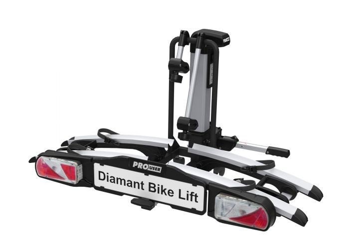 Fietsendrager met lift van Pro User., Auto diversen, Fietsendragers, Ophalen, Zo goed als nieuw, Trekhaakdrager