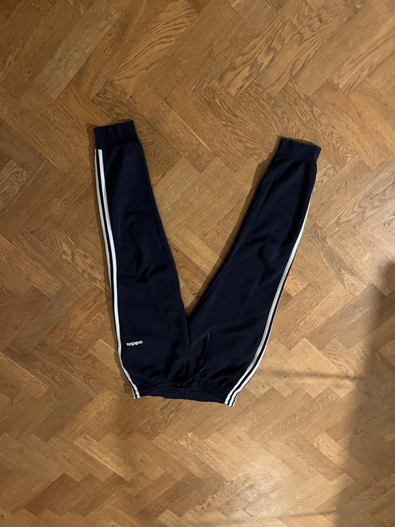 Adidas Broek Blauw Maat M, Ophalen, Gedragen, Maat 38/40 (M), Blauw