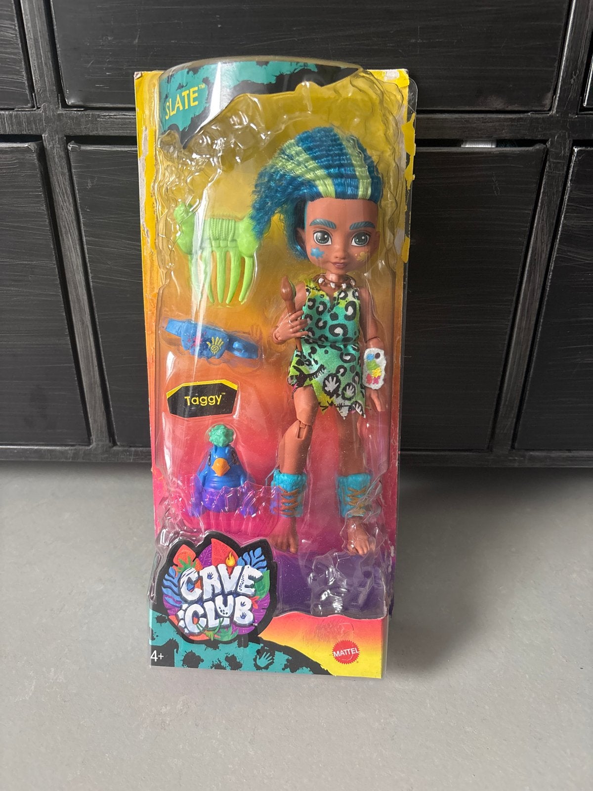 Cave Club Slate pop met Taggy dinosaurus en accessoires, Ophalen of Verzenden, Nieuw, Overige typen