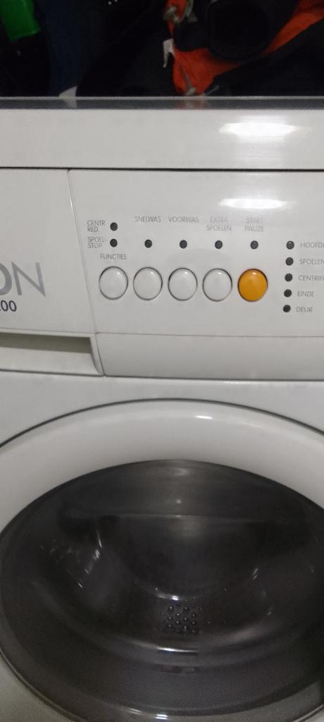 Wasmachine, Ophalen, Gebruikt, 1200 tot 1600 toeren, 85 tot 90 cm