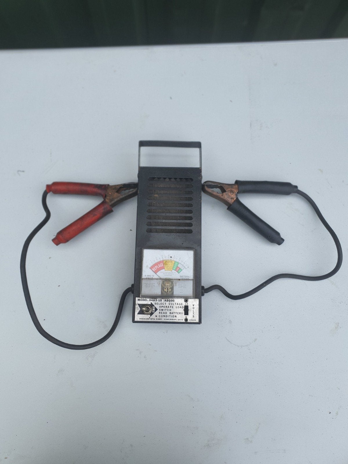 Schauer Accutester 6V/12V - Model 0483-15 (A8600), Auto-onderdelen, Gebruikt, Universele onderdelen