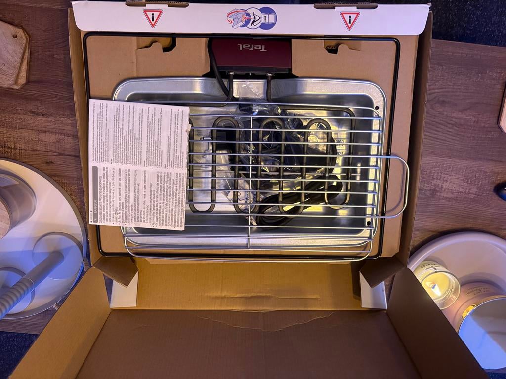 Tefal Easygrill Adjust - Nieuw in doos, Tuin en Terras, Ophalen of Verzenden, Nieuw