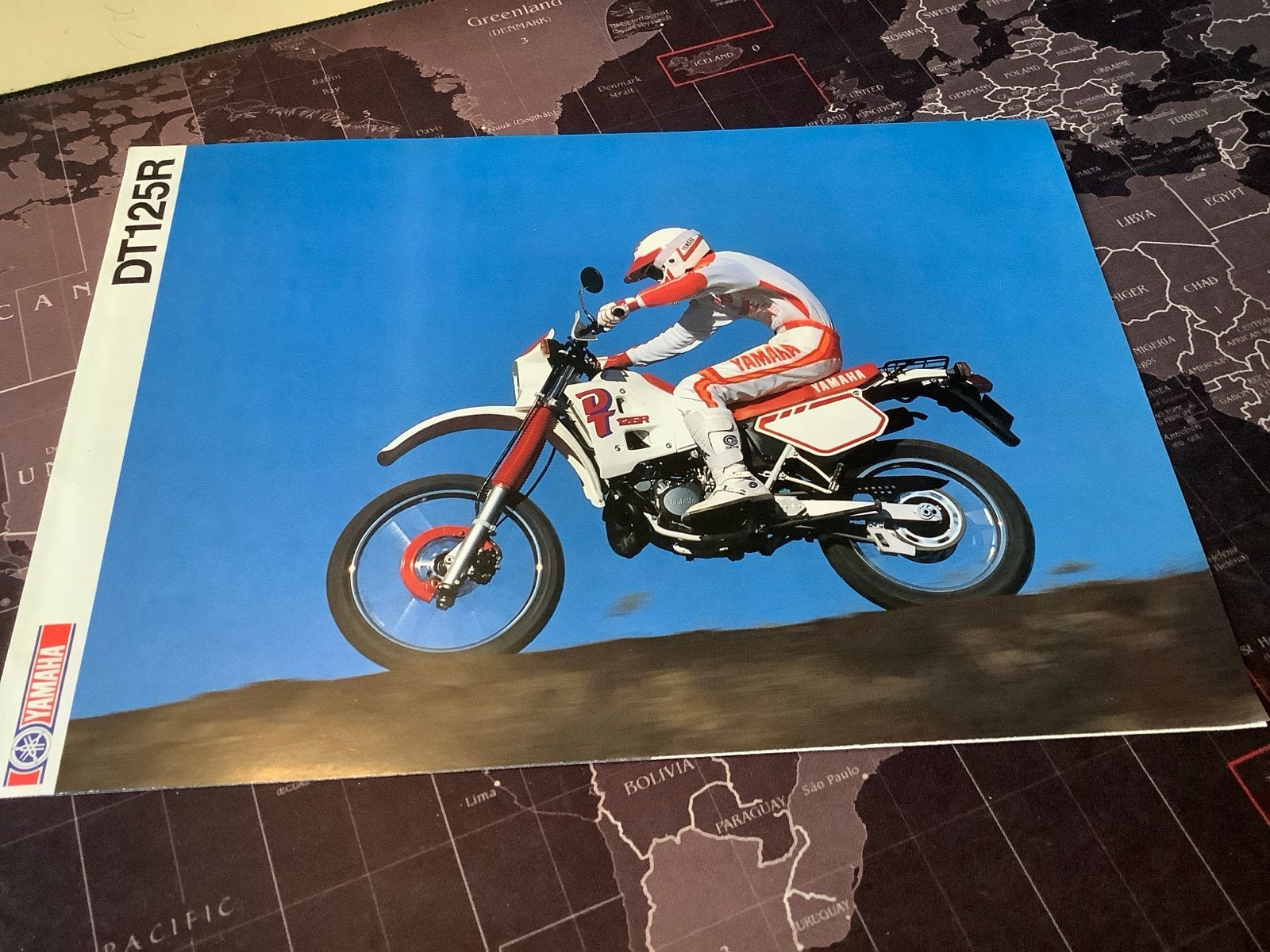 Yamaha DT125R Brochure/Folder.   (11), Verzenden, Yamaha