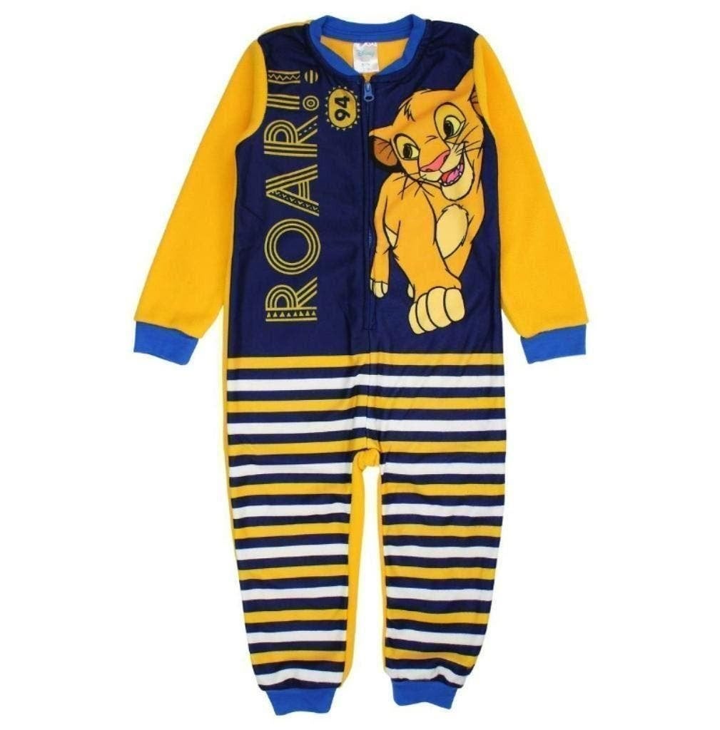 Lion King fleece Onesie Simba Disney - Mt 104/110 - 116/128, Kinderen en Baby's, Disney, Nacht- of Onderkleding, Nieuw, Ophalen of Verzenden