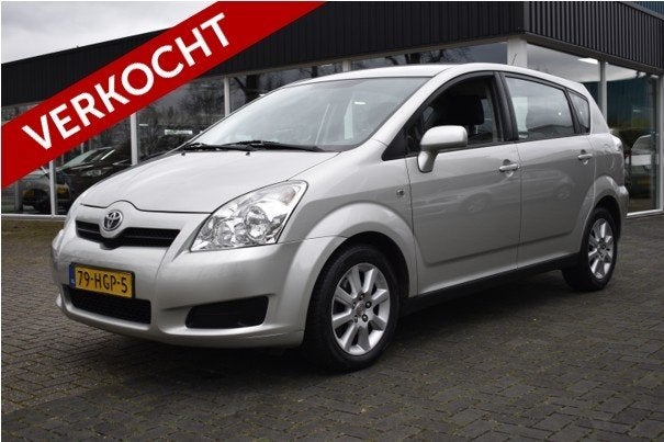 Toyota Verso 1.6 VVT-i Terra AIRCO CRUISE (bj 2008), Auto's, Gebruikt, 4 cilinders, Origineel Nederlands, Handgeschakeld
