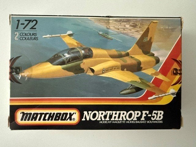 ROWASP OUTLET | Matchbox 1/72 PK-39 Northop F-5B INCOMPLEET, Overige merken, 1:72 tot 1:144, Gebruikt, Ophalen of Verzenden