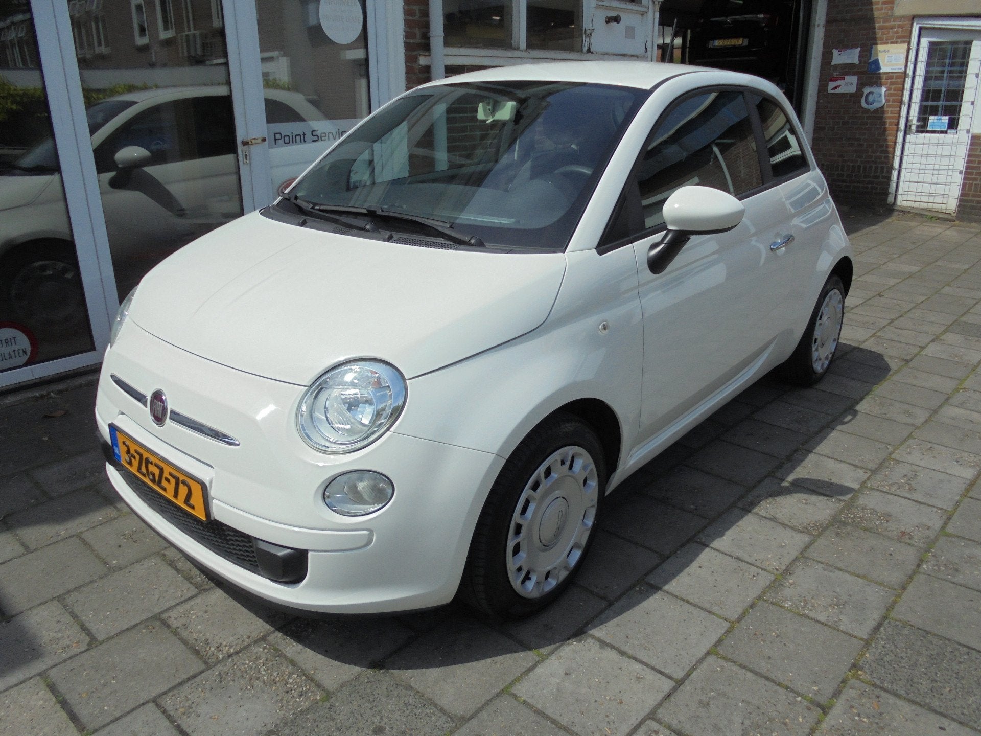Fiat 500 1.0 TwinAir Pop Airo Audiosysteem Boordcomputer, Auto's, Fiat, Voorwielaandrijving, Stof, Gebruikt, Euro 6