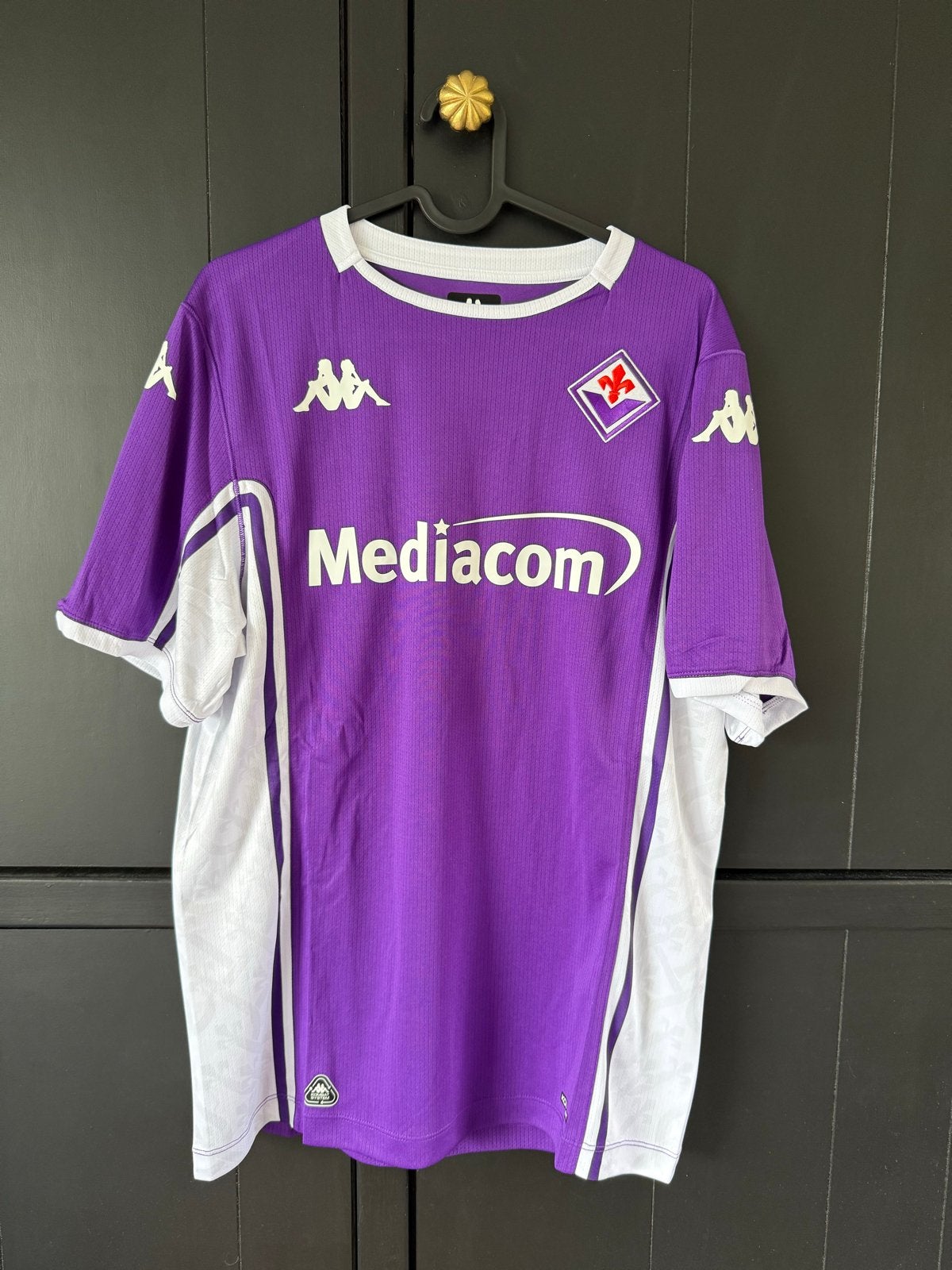 Kappa Fiorentina Thuisshirt 2025/2026 Maat M Nieuw, Maat 48/50 (M), Paars, Nieuw, Ophalen of Verzenden