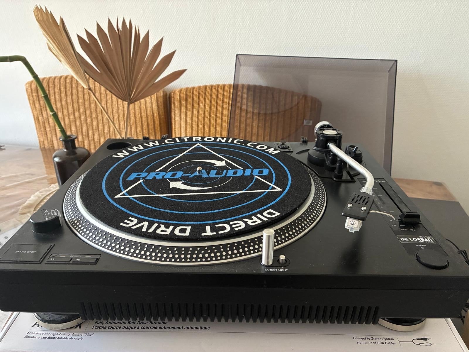 Citronic Pro-Audio Direct Drive Platenspeler, Gebruikt, Pitch-regelaar, Platenspeler, Ophalen