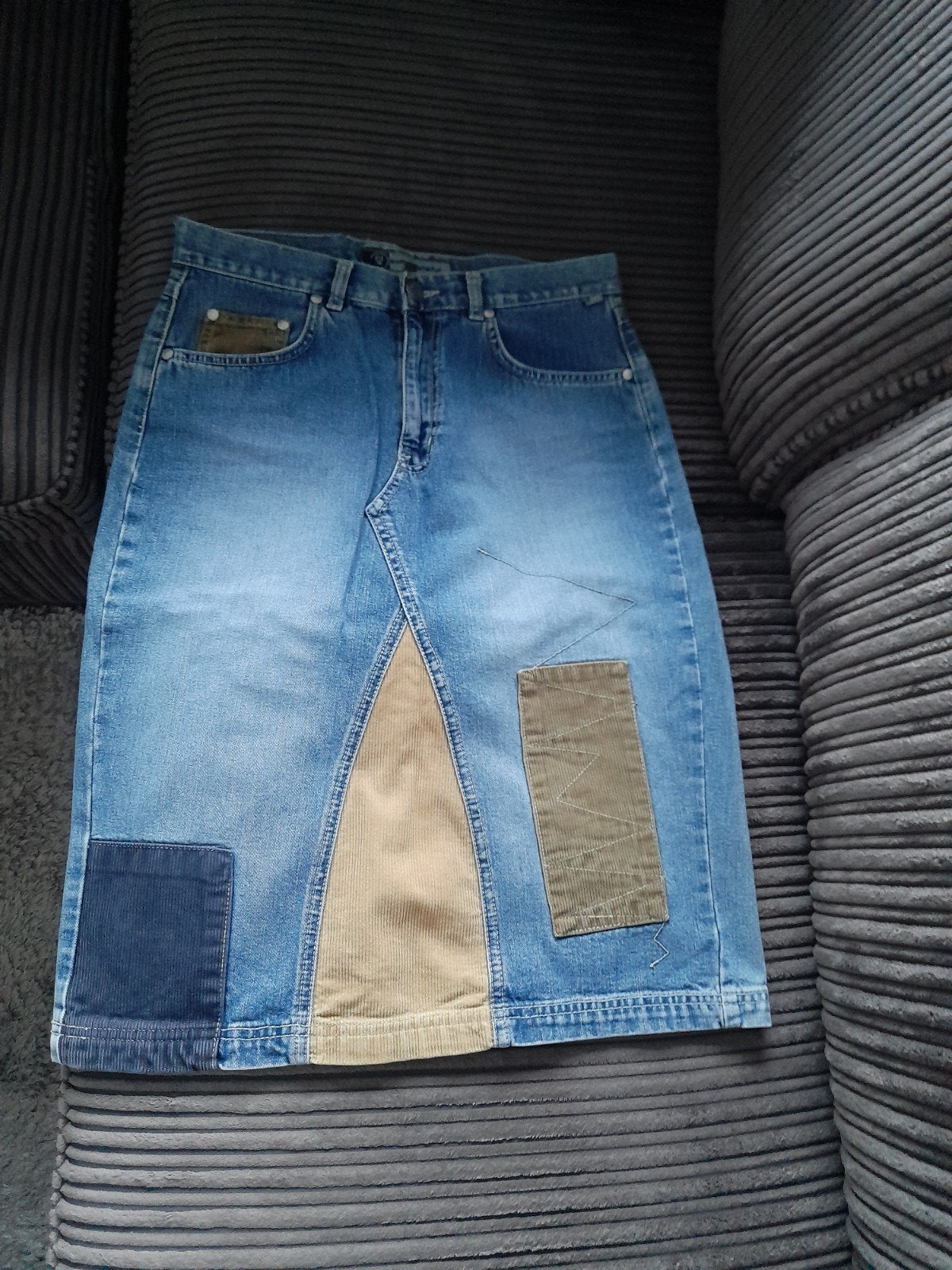 Superleuke spijkerrok van Wonder Woman maat S, Kleding | Dames, Wonder Woman, Blauw, Ophalen of Verzenden, Zo goed als nieuw
