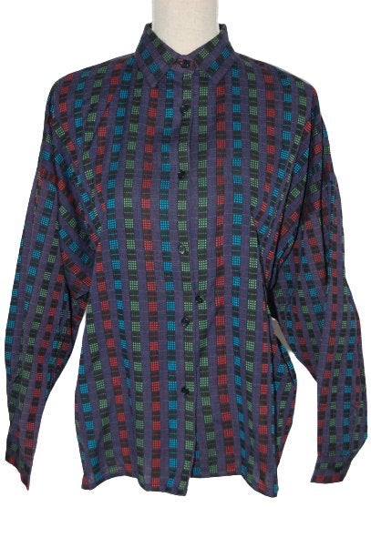 Nieuwe Emanuelle retro / vintage blouse, Mt. 38 / M, Maat 38/40 (M), Overige kleuren, Verzenden, Emanuelle