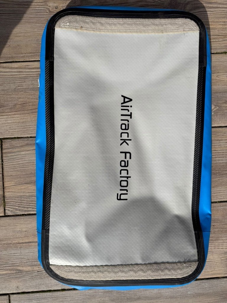 airtrack , airboard, Sport en Fitness, Groter dan maat 42, Ophalen of Verzenden, Zo goed als nieuw, Blauw