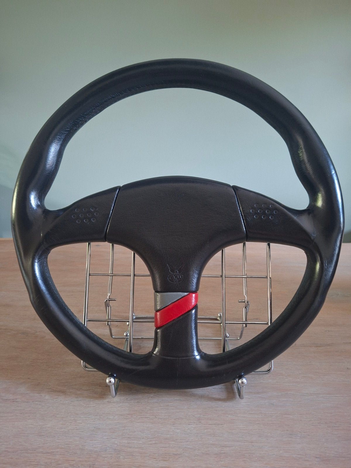 Momo leder sportstuur D&W 36 cm vintage tuning jaren '90, Ophalen, Gebruikt, BMW