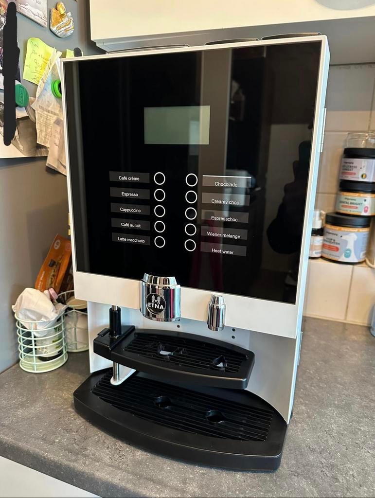 Koffiemachine etna dorado compacte, Witgoed en Apparatuur, Koffiezetapparaten, Zo goed als nieuw, Koffiebonen, Koffiemachine, 10 kopjes of meer
