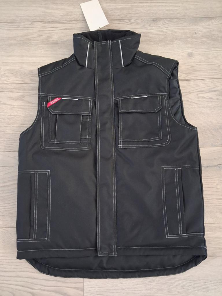 Nieuw zwarte bodywarmer van Engel maat M, Kleding | Heren, Bodywarmers, Ophalen of Verzenden, Nieuw, Zwart