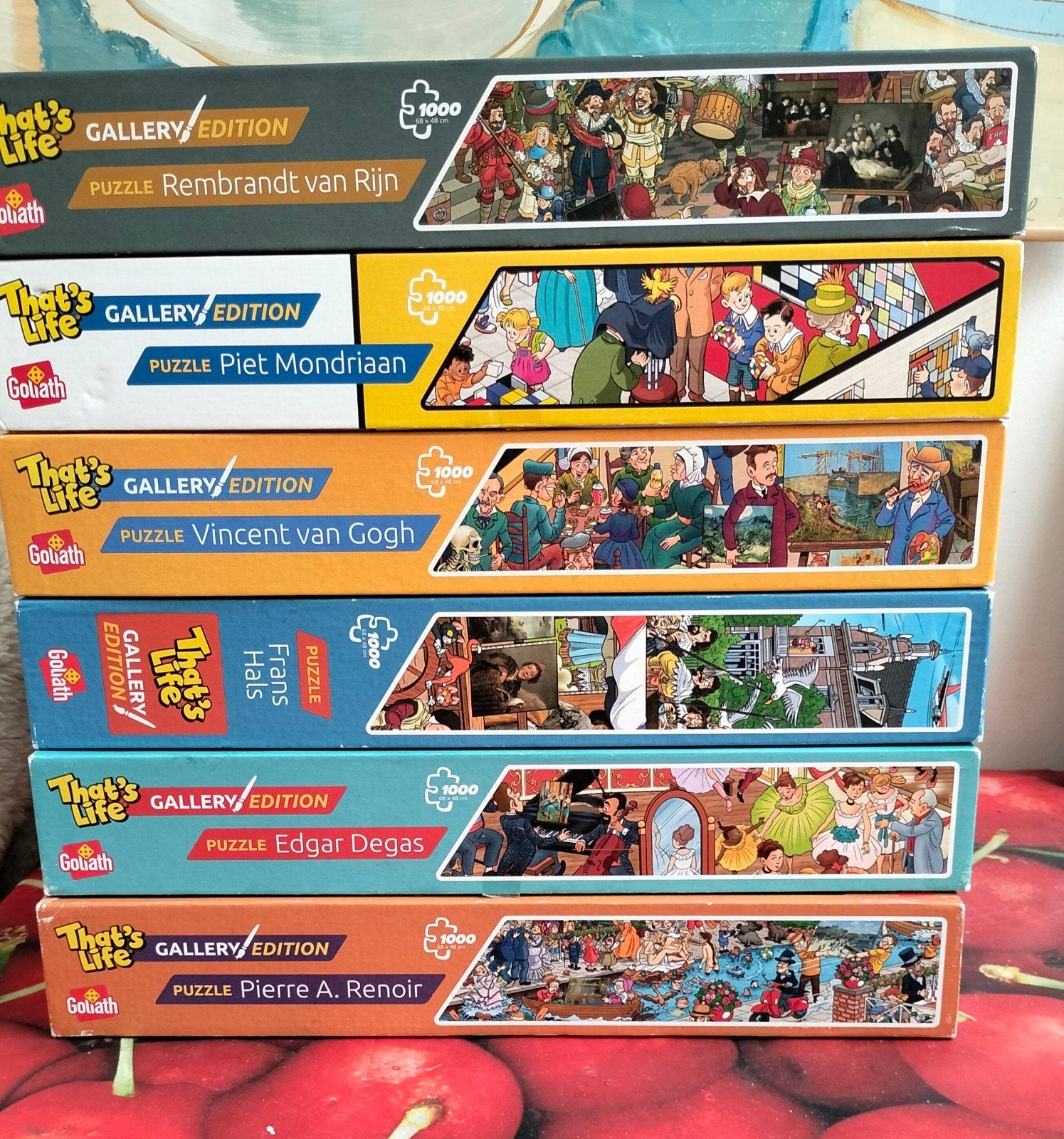 That's Life Gallery Edition Puzzels (6 stuks), Ophalen of Verzenden, Zo goed als nieuw