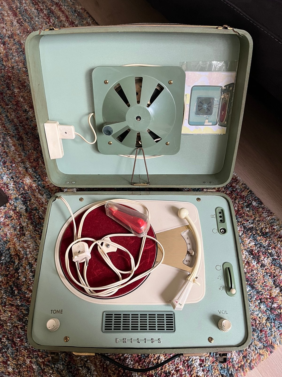 Phillips AG9106 platenspeler, Ophalen of Verzenden, Gebruikt, Platenspeler, Philips