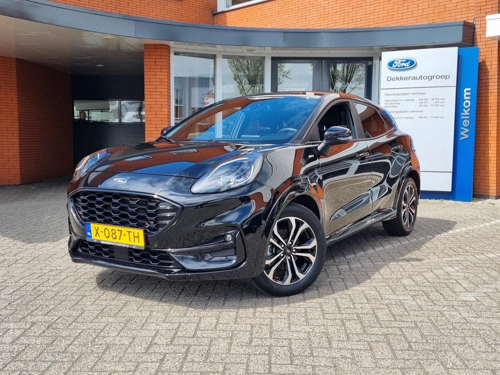 Ford Puma 1.0 EcoBoost Hybrid ST-Line Winter Pack, Voorwielaandrijving, Euro 6, Zwart, Origineel Nederlands