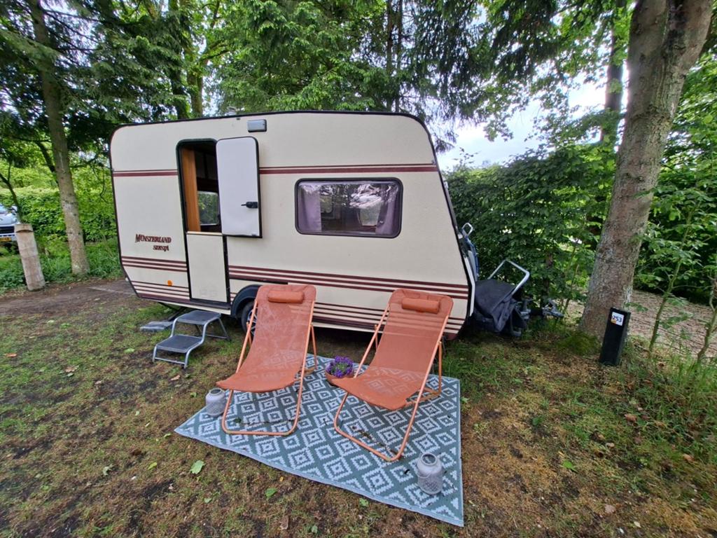 Munsterland Siesta 1988, Caravans en Kamperen, Caravans, Vast bed, Koelkast, Treinzit, Particulier