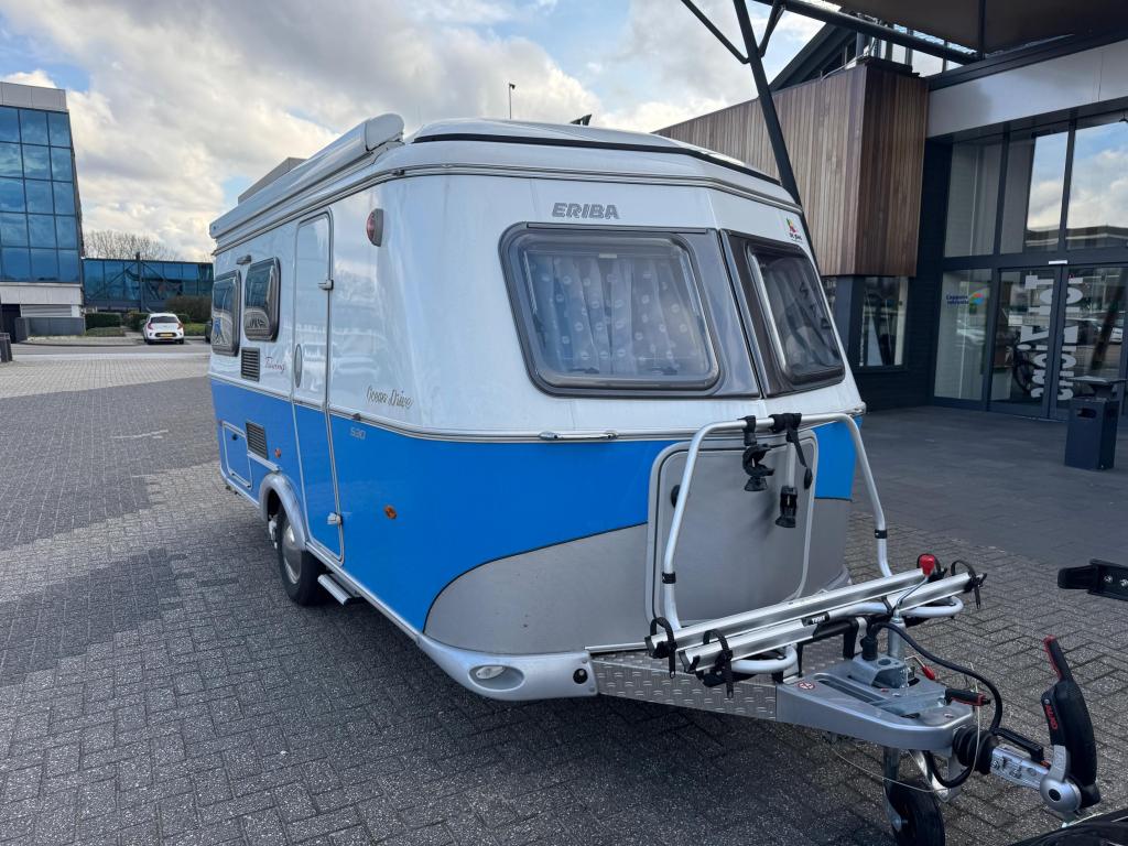 Eriba Touring Troll 530 2022 MOVER + LUIFEL!!!, Caravans en Kamperen, Caravans, Bedrijf, Treinzit, 4 tot 5 meter, Eriba