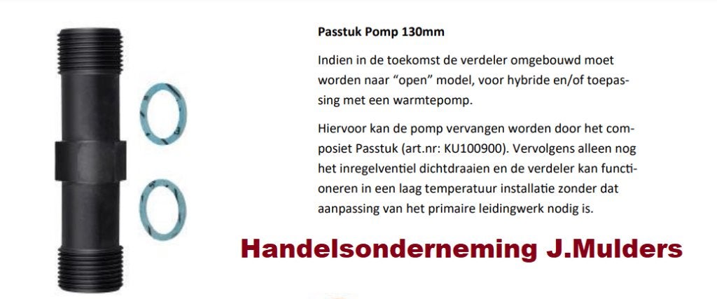Vloerverwarming voor doe-het-zelf of vakman/verdeler/noppen, Ophalen, Nieuw