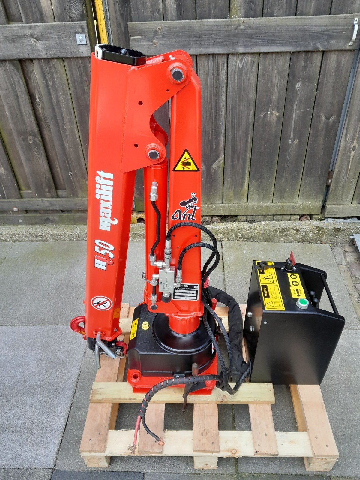 Maxilift kraan/dek kraan, Ophalen of Verzenden, Gebruikt, Dekbeslag, Zeilboot of Motorboot