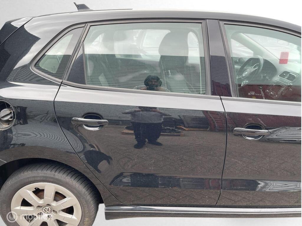 Portier rechtsachter Volkswagen Polo 6R ('09-'14) L041, Gebruikt, Achter, Ophalen of Verzenden, Volkswagen