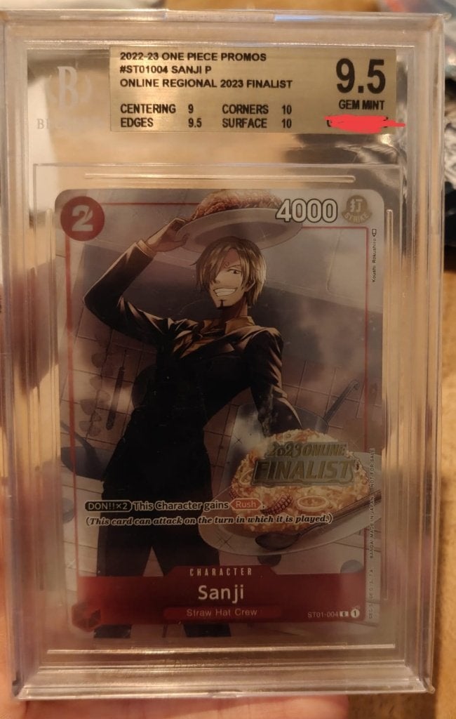 BGS 9.5 - STP Sanji (ST01-004) - 2023 Online Finalist, Ophalen, Nieuw