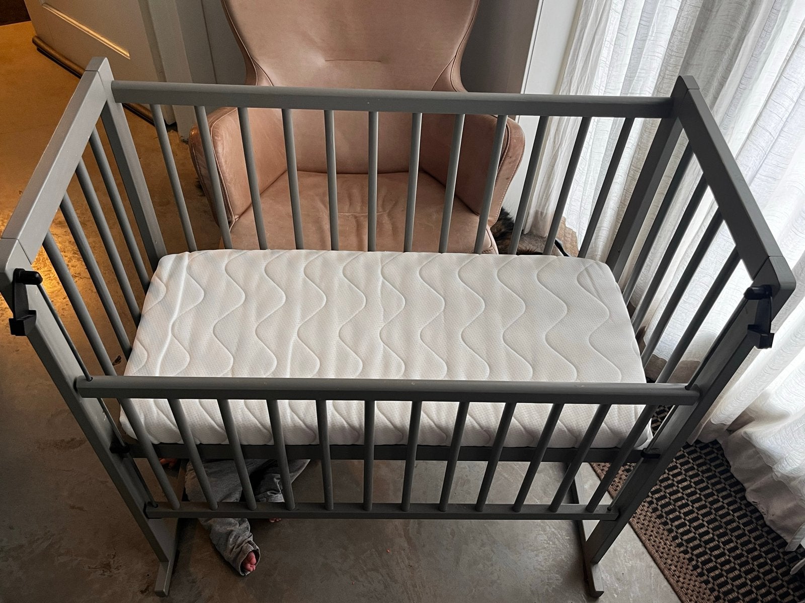 Petit Amelie Co-sleeper Wiegje met Matras, Ophalen, Gebruikt, Wieg