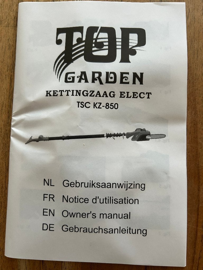 Telescopische elektische kettingzaag, Tuin en Terras, Ophalen, Nieuw, Elektrisch, Garden