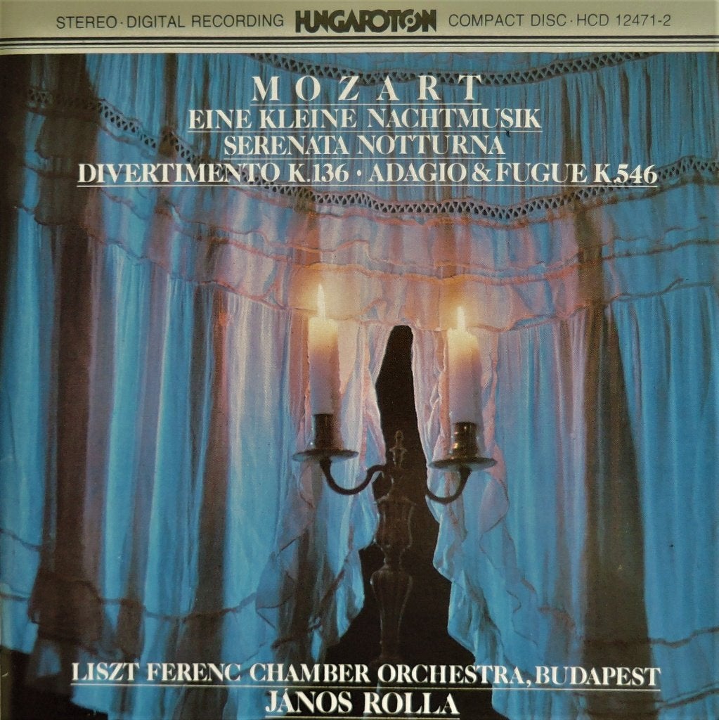 Mozart - Liszt Ferenc Chamber Orch/Janos Rolla - Hungaroton, Ophalen of Verzenden, Classicisme, Zo goed als nieuw, Orkest of Ballet