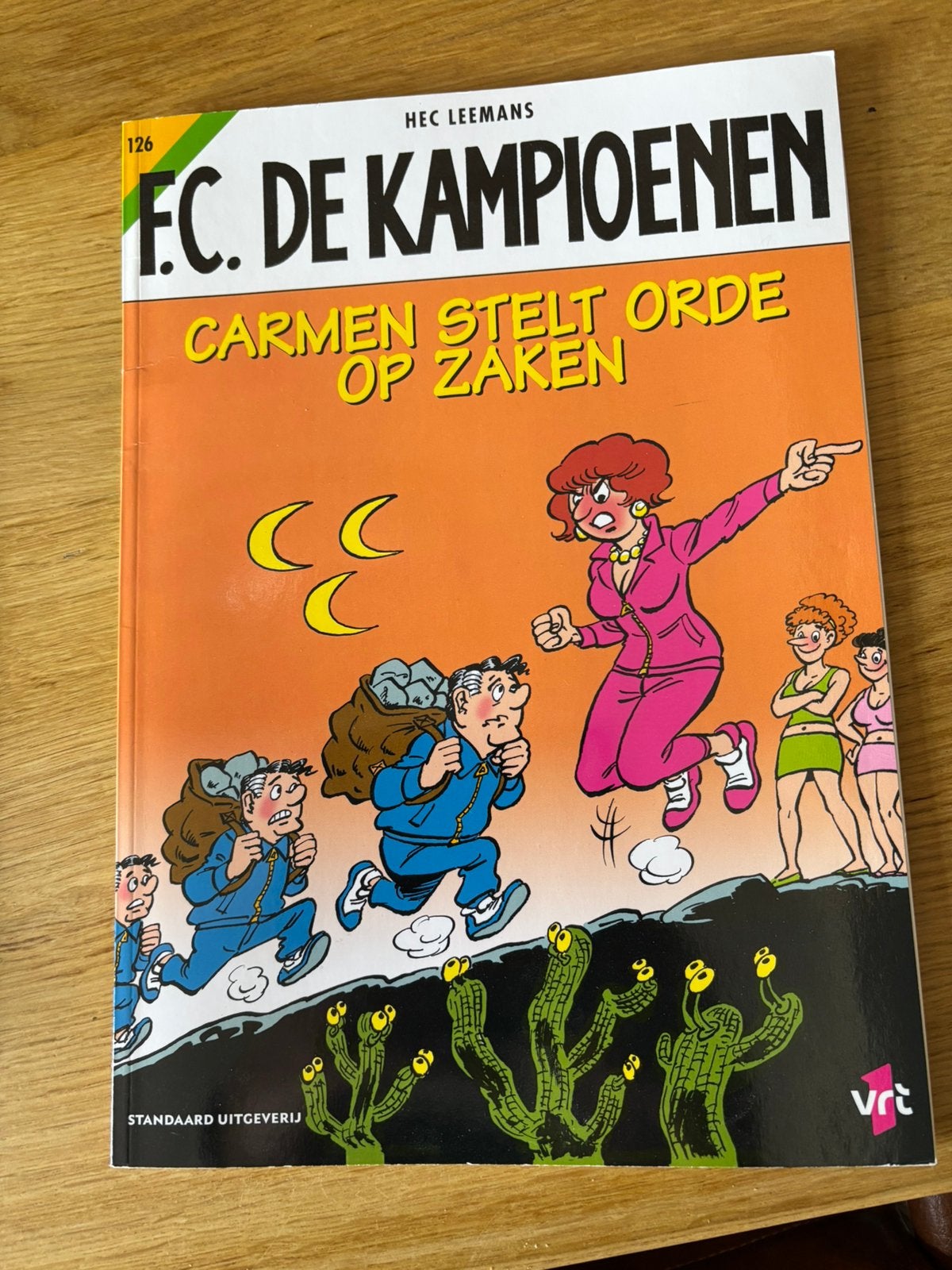 Fc de Kampioenen - Carmen stelt orde op zaken, Boeken, Eén stripboek, Ophalen of Verzenden, Zo goed als nieuw