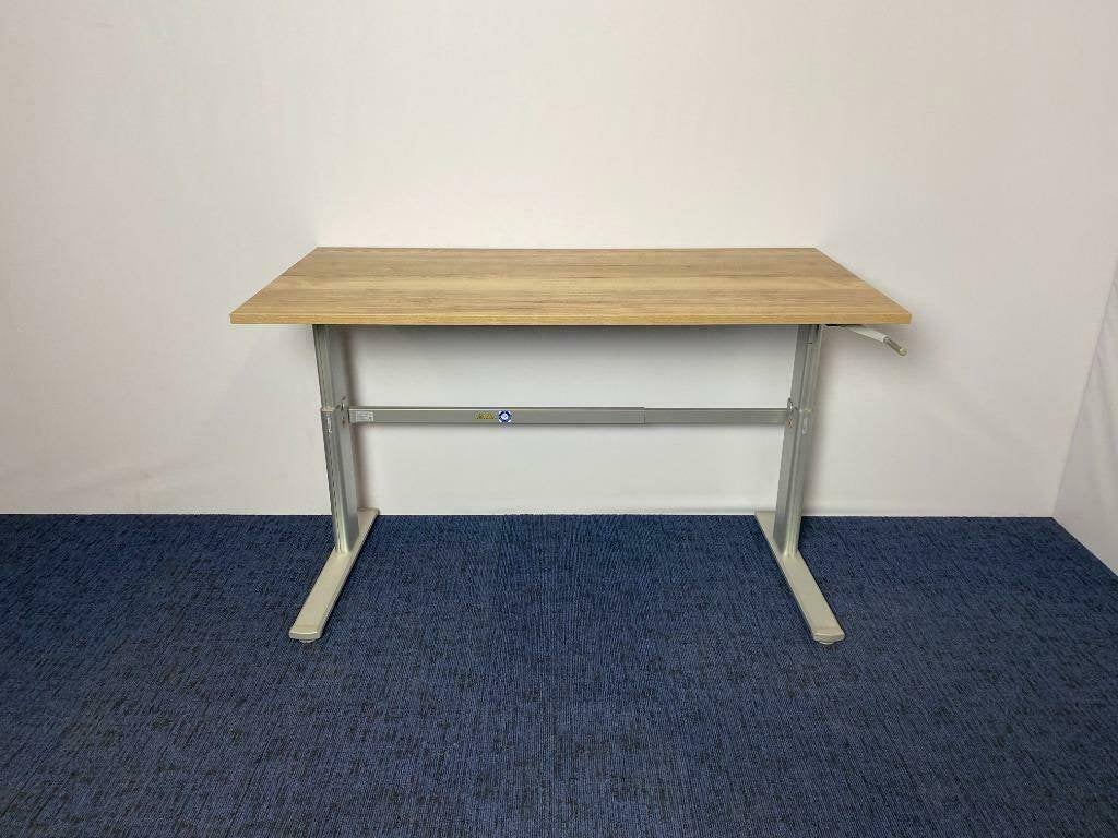 1 x Bureau Actiforce, nieuw blad naar keuze, 160 x 80 cm., Ophalen, 160 cm, Gebruikt, In hoogte verstelbaar