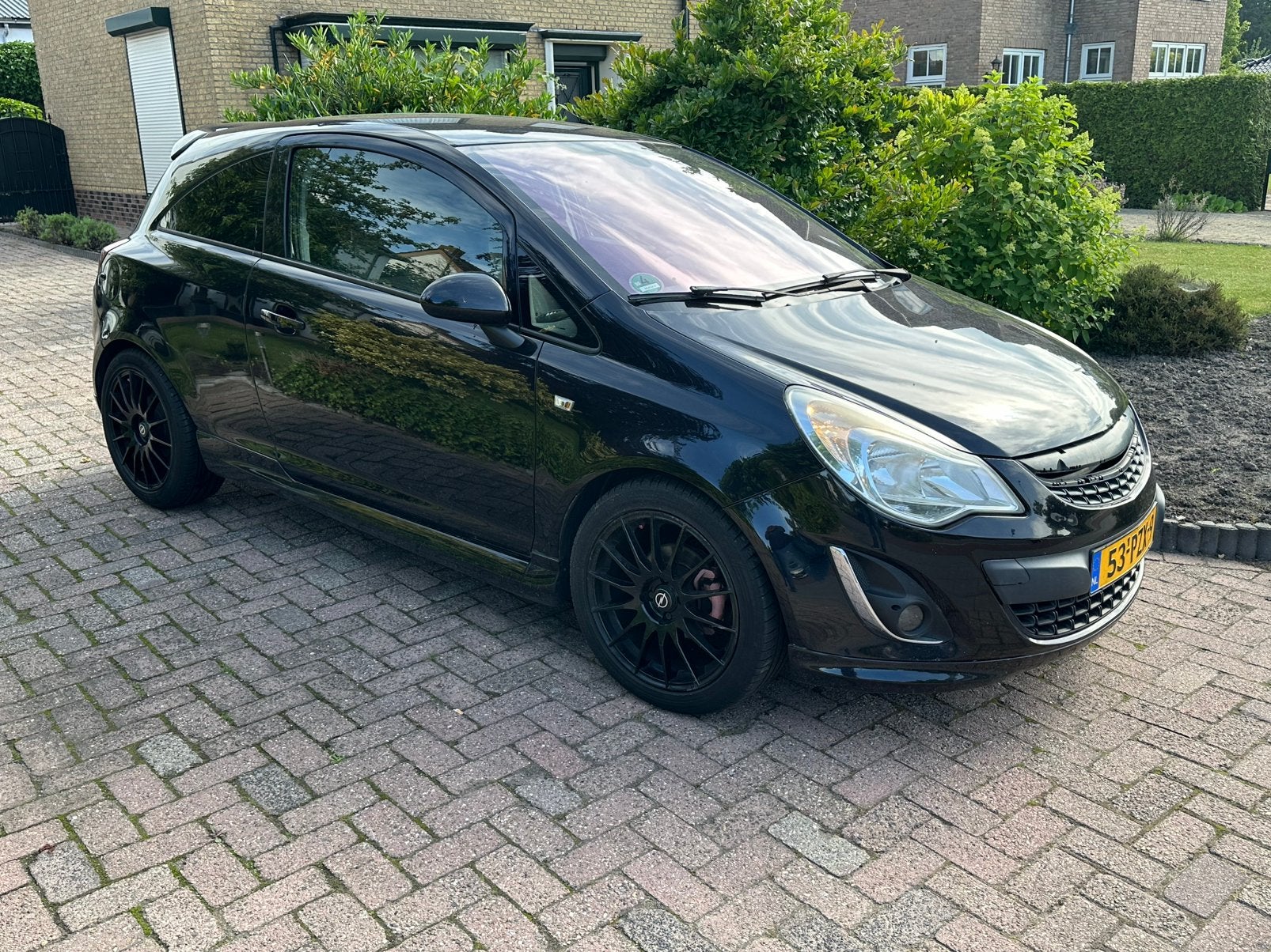 Opel Corsa 1.3 Cdti 70KW 3D 2011 Zwart, Auto's, Voorwielaandrijving, 1063 kg, Zwart, Origineel Nederlands
