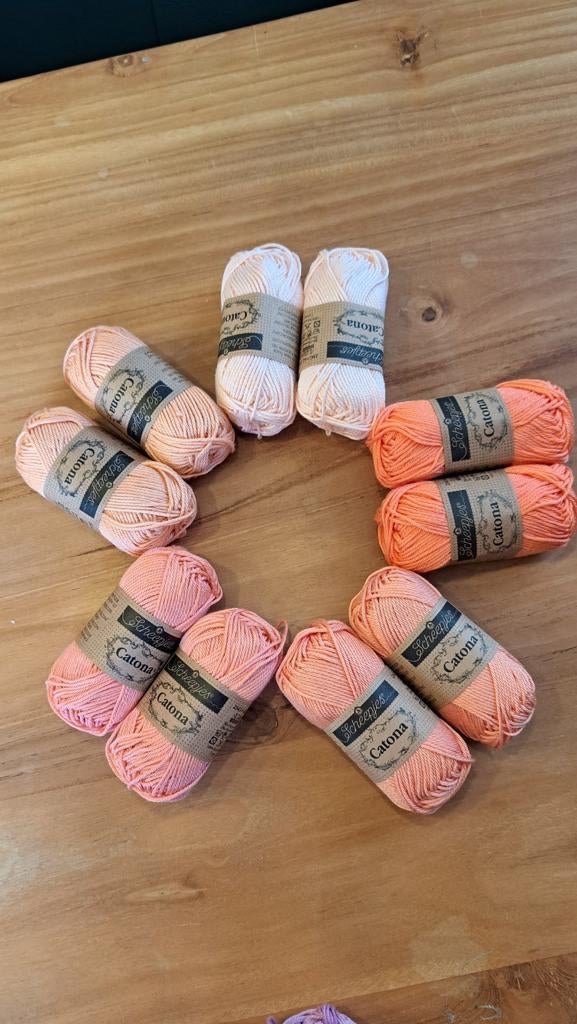 100% Gemerceriseerd Katoen Fingering Garen - Machinewasbaar, Scheepjes Catona, Breien of Haken, Onbekend, Nieuw