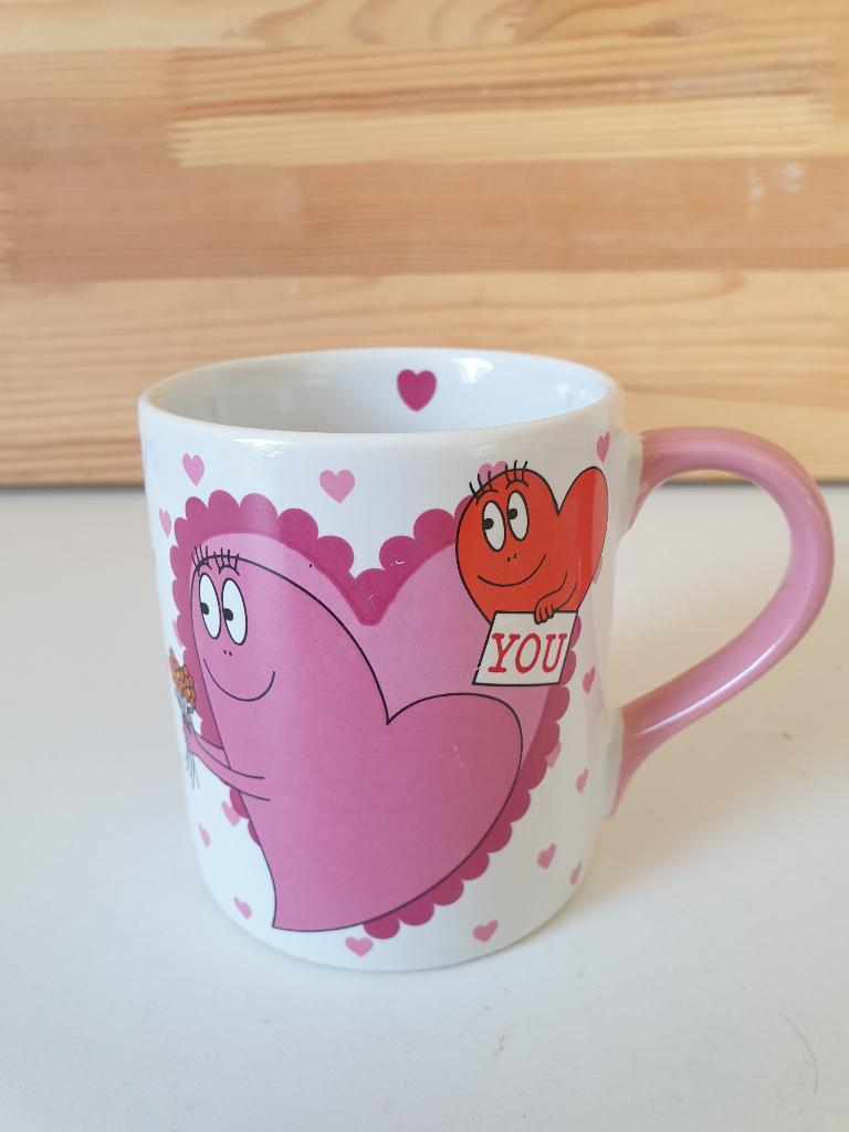 Beker - Barpapapa - I love You, Ophalen of Verzenden, Gebruikt, Overige materialen, Glas of Glazen