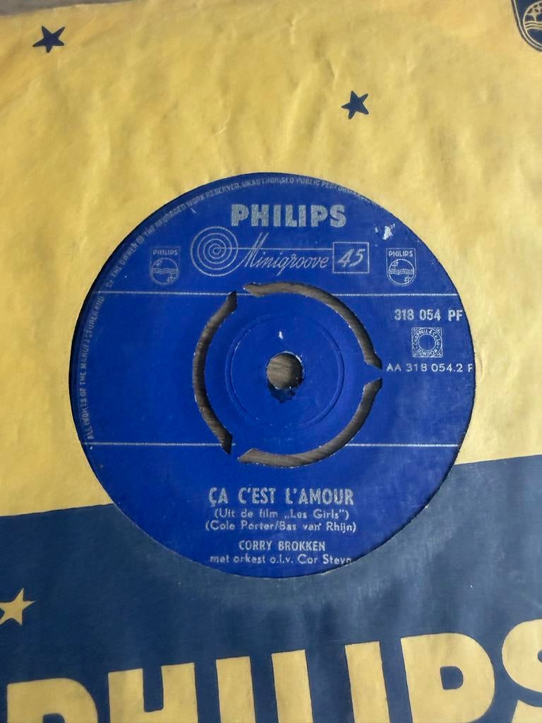 Corry Brokken -Weet Je Nog (Single), Gebruikt, Voor 1960, 7 inch, Ophalen of Verzenden