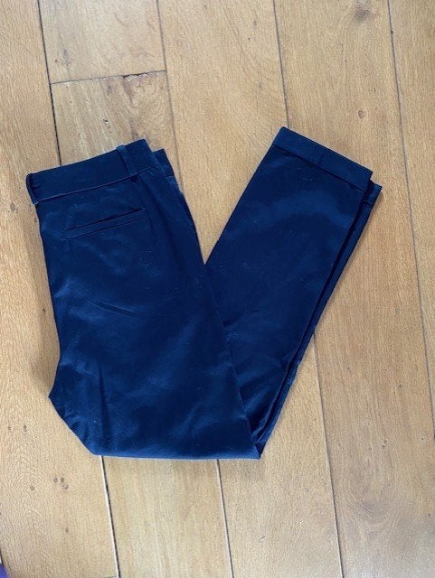 Kyra & Ko donkerblauwe broek / pantalon maat 36 NIEUW, Nieuw, Kyra & Ko, Maat 36 (S), Lang