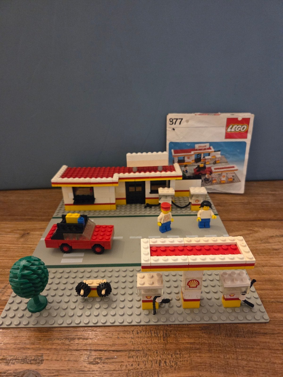 Lego 377 - Shell service station, Compleet, Gebruikt, Lego, Ophalen of Verzenden