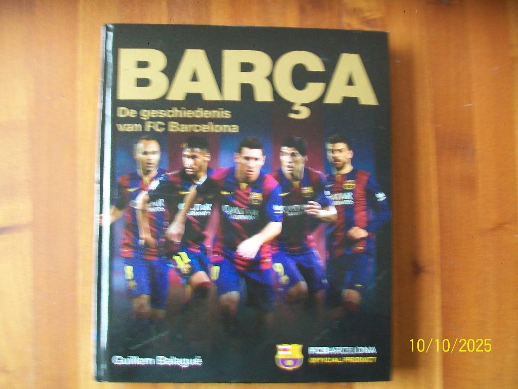 Barcelona - De Geschiedenis van Barcelona, Verzenden, Zo goed als nieuw, Buitenlandse clubs, Boek of Tijdschrift