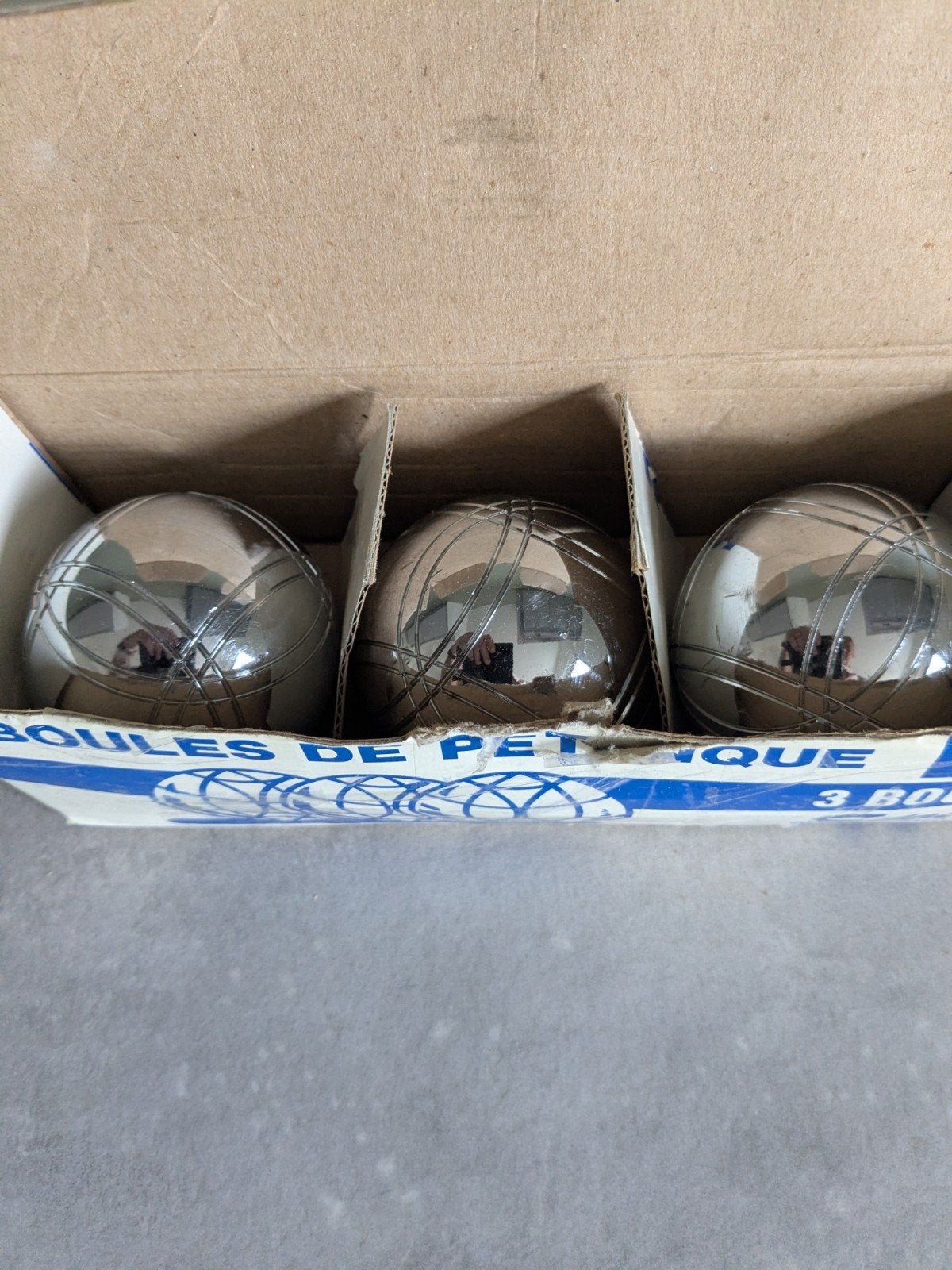 Jeu de Boules. 3 bal., Ophalen of Verzenden