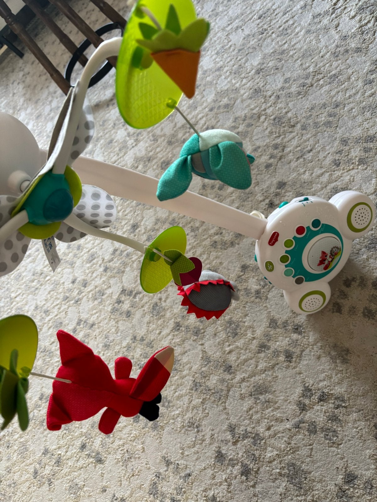 Tiny Love Muziek Mobiel - super goede conditie, Ophalen, Zo goed als nieuw, Mobiel, Met geluid
