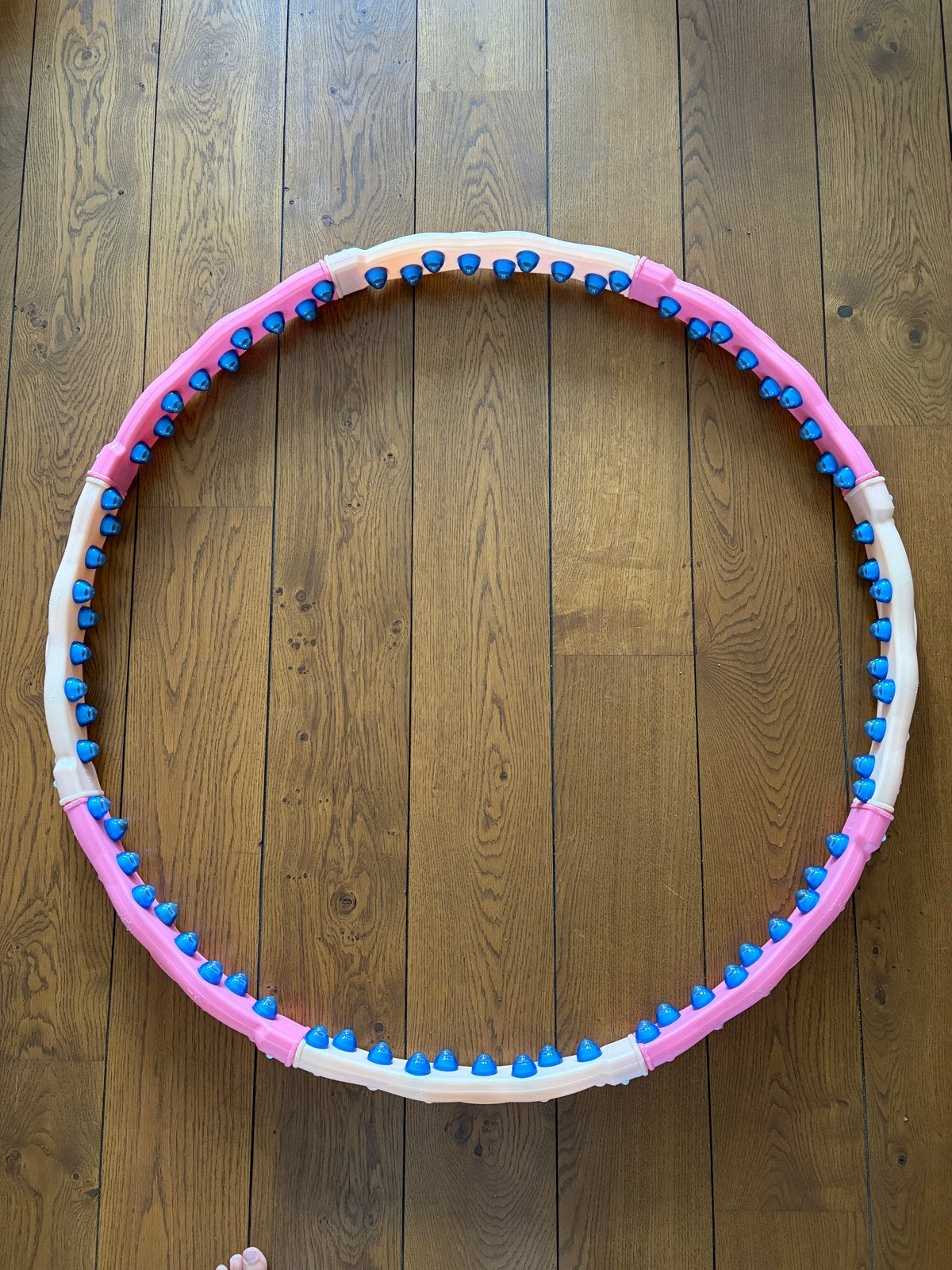 Dynamic Health Hoop Fitness Hoelahoep met Gewicht, Sport en Fitness, Hoelahoeps, Ophalen of Verzenden, Met gewicht, Gebruikt, Fitness hoelahoep