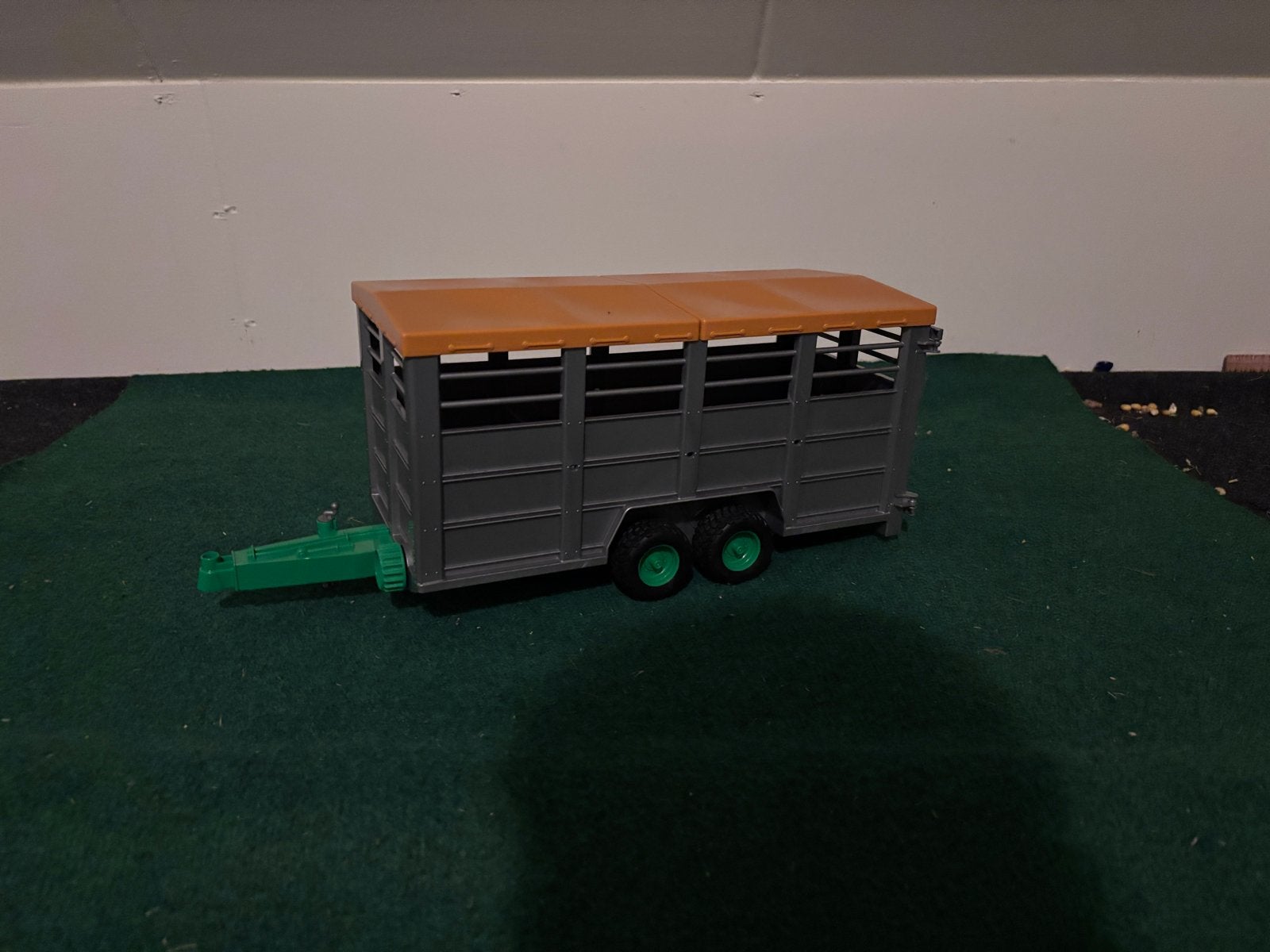 Bruder Veestransport Aanhanger Model 02227 - Zo goed als nie, Ophalen of Verzenden, Zo goed als nieuw