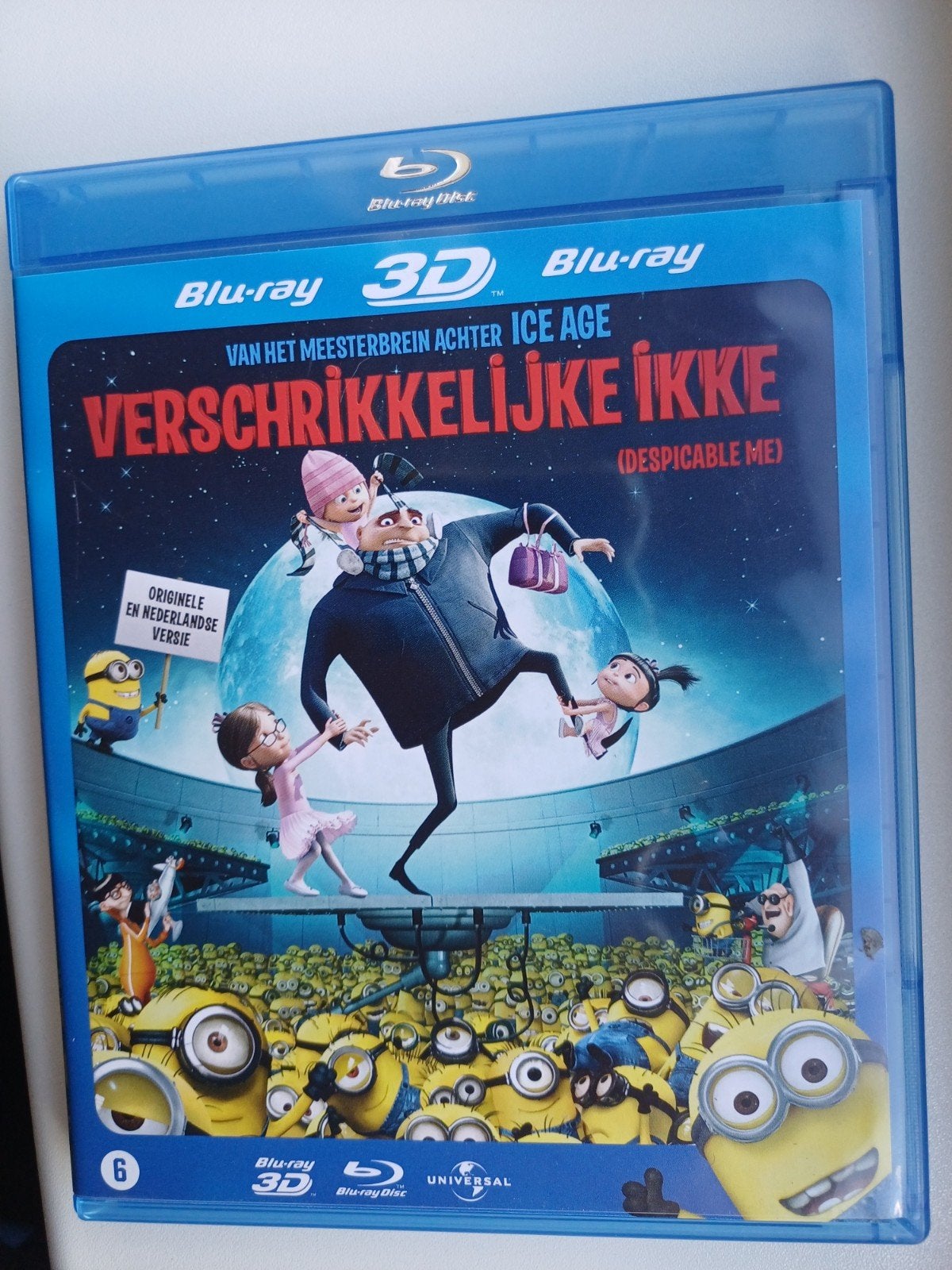 Verschrikkelijke Ikke (Despicable Me) 3D Blu-ray, Alle leeftijden, Film, Ophalen of Verzenden, Nederlands