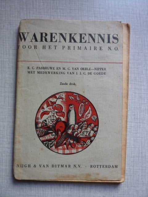 E.Pabbruwe - Warenkennis 1948, Verzenden, Gelezen