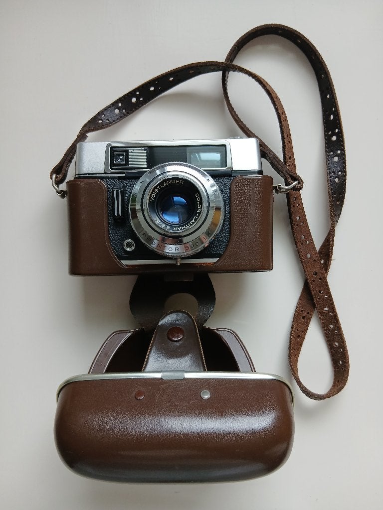 Zeiss-Ikon Voigtlander fotocamera Vito CS, Ophalen, Gebruikt, Compact, Overige Merken