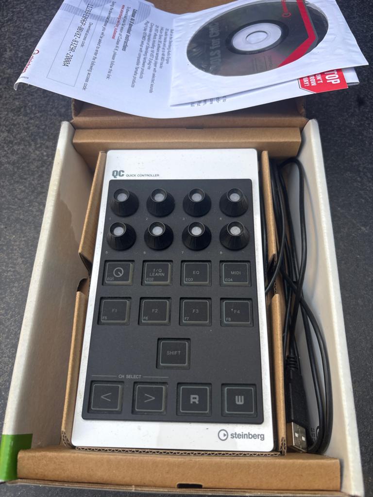 2x Steinberg QC Quick Controller, Muziek en Instrumenten, Ophalen, Nieuw