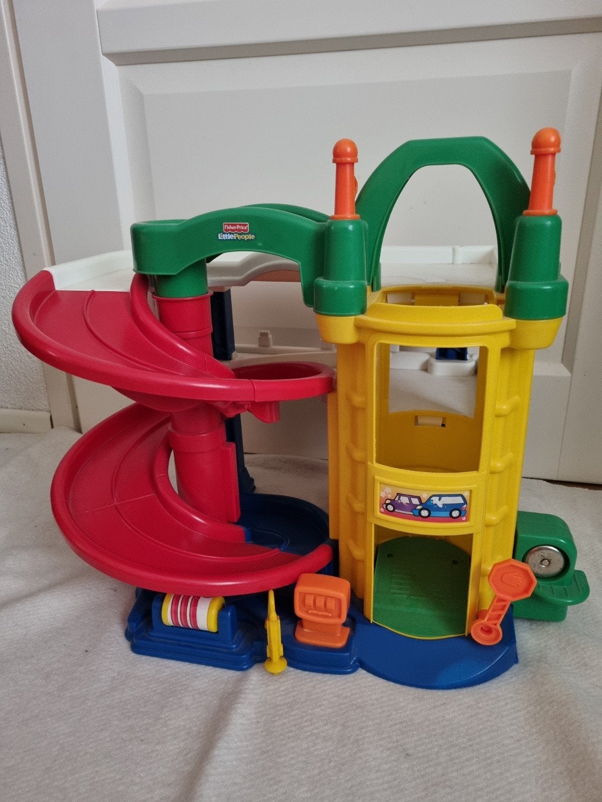 Fisher-Price Little People Garage, Kinderen en Baby's, Speelgoed | Fisher-Price, Ophalen, Gebruikt, Speelset